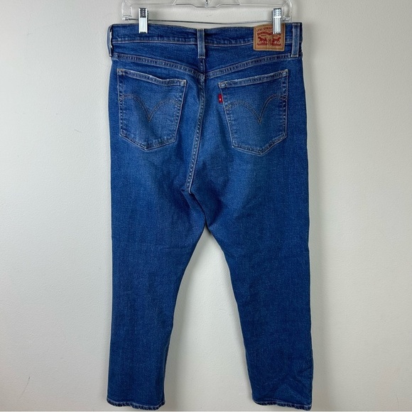 Levi Wedgie Straight High-rise jeans button fly size: 32 - Picture 7 of 10